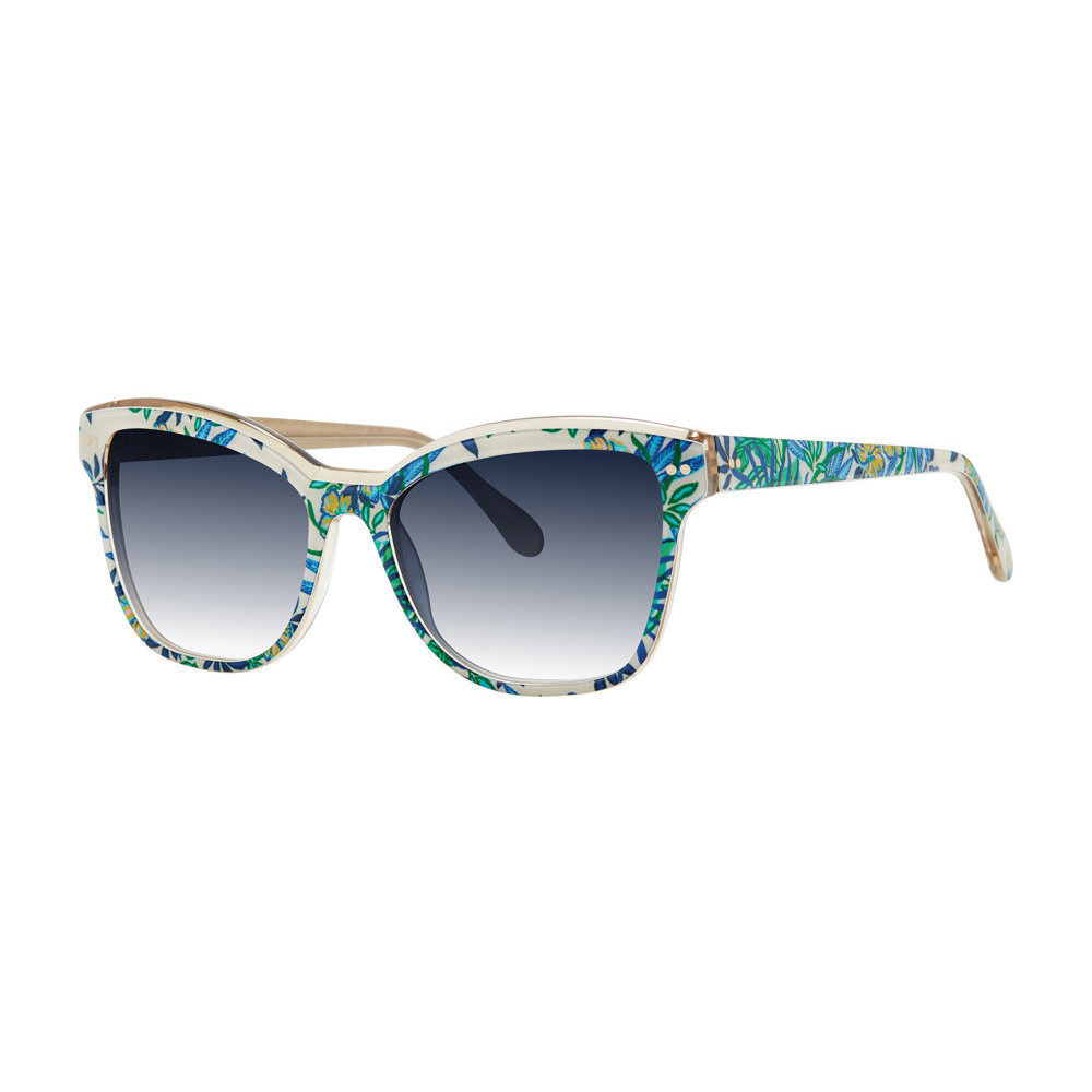 Lilly Pulitzer Curacao Sunglasses Golden-Hour-Glam 54mm